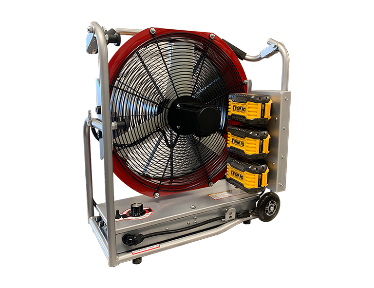 Teampest VS-1.2D DeWalt Battery Blower with Folding Handle Teampest VS-1.2D DeWalt Battery Blower with Folding Handle